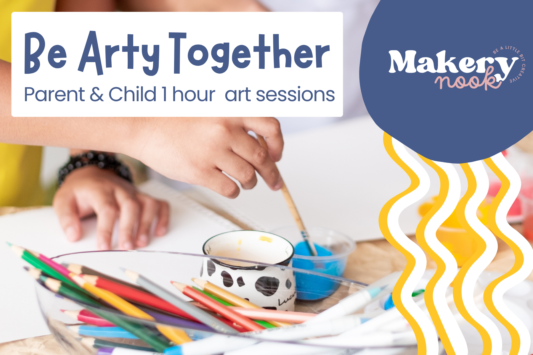 Print & Paint Together Art Sessions in Cirencester